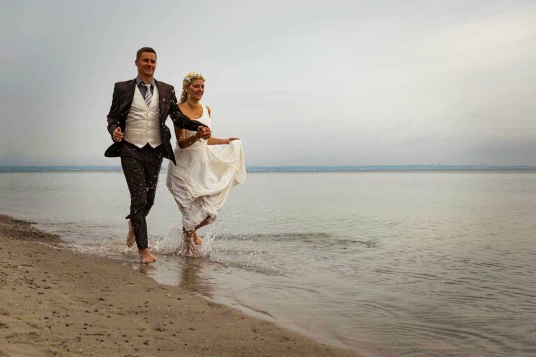 Hochzeitsshooting am Strand